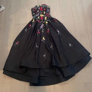 Sherri Hill Embroidered Gown